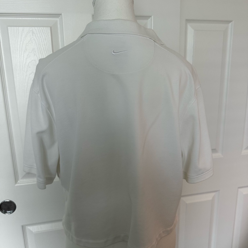Nike Dri Fit Crop Polo Shirt - M - Picture 2 of 3